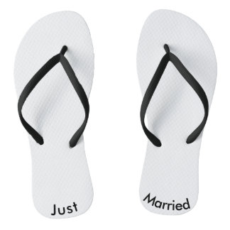 Chanclas Solo novia casada Groom Flip Flops Wedding Ducha