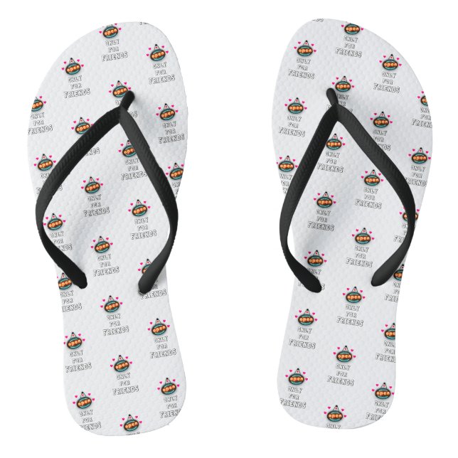 Chanclas Solo Para Amigos 30 Chicas Niños Amistad Julio (Plantilla)