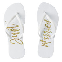 Solo Relieve metalizado dorado casado Novia Flip F