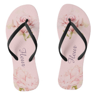 Chanclas Sonido rosa rosado
