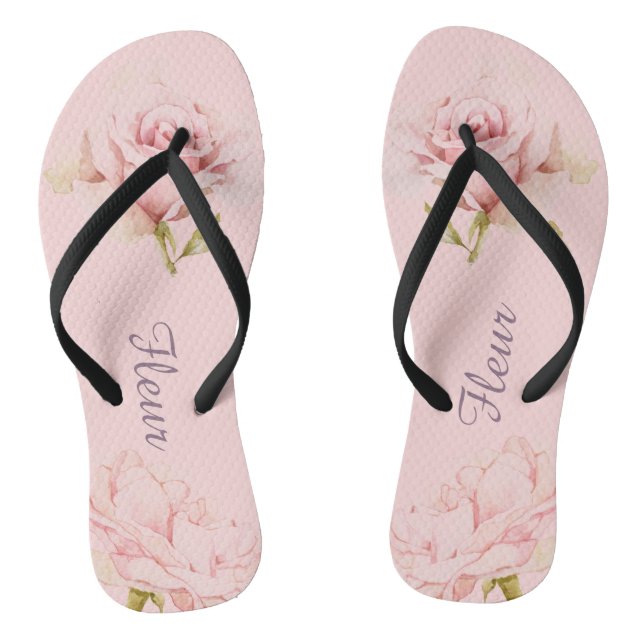 Chanclas Sonido rosa rosado (Plantilla)