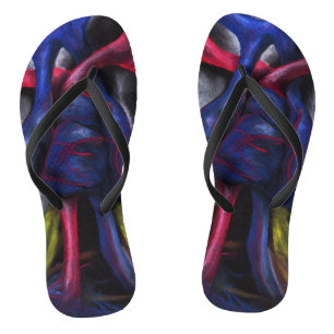 Chanclas Sonidos De Un Arte De Órgano Humano Anatómico De