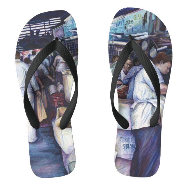 Chanclas Sopa De Cabeza De Pescado, Singapur (Plantilla)