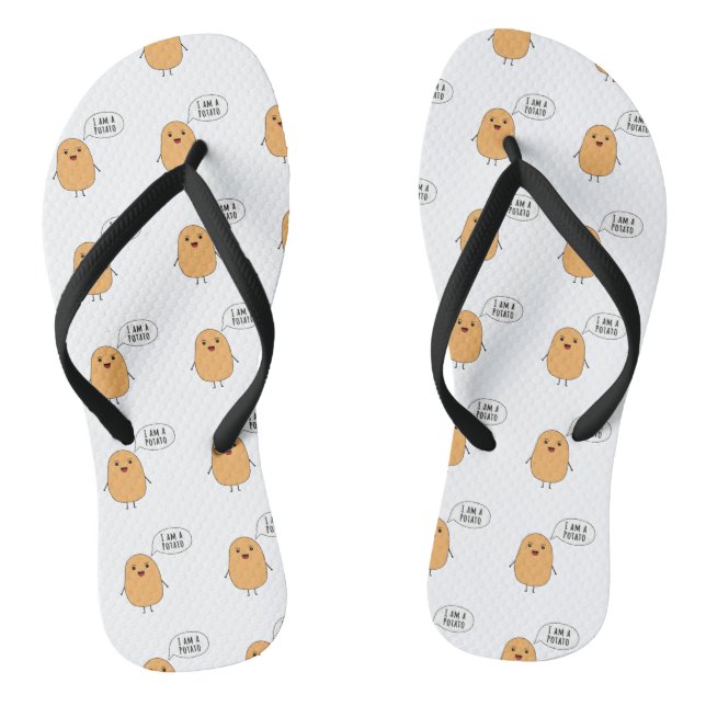 Chanclas Soy una papa (Plantilla)