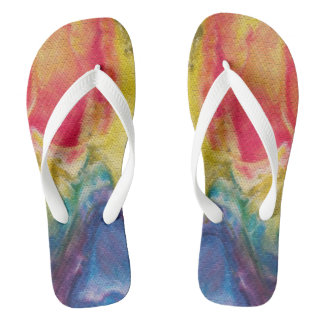 Chanclas Splash de flops de movimiento de color