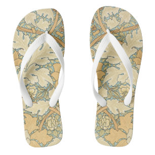 Chanclas St. James de William Morris, Hojas de Acanto