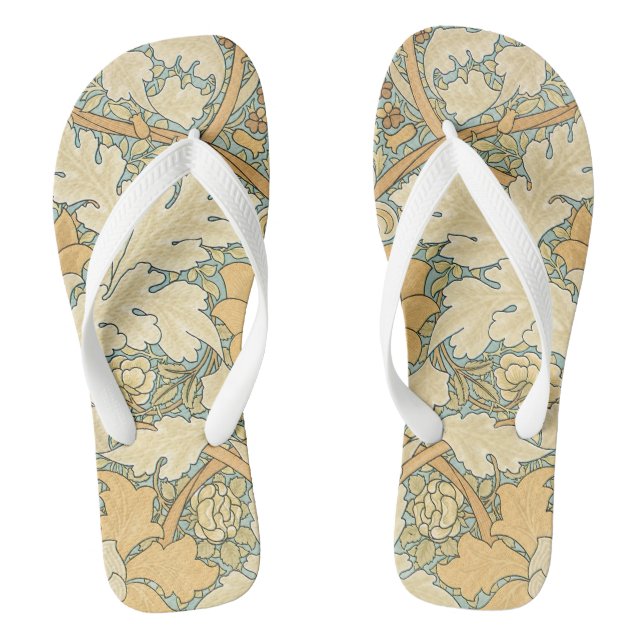Chanclas St. James de William Morris, Hojas de Acanto (Plantilla)