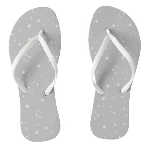 Chanclas Starlight gris plateado