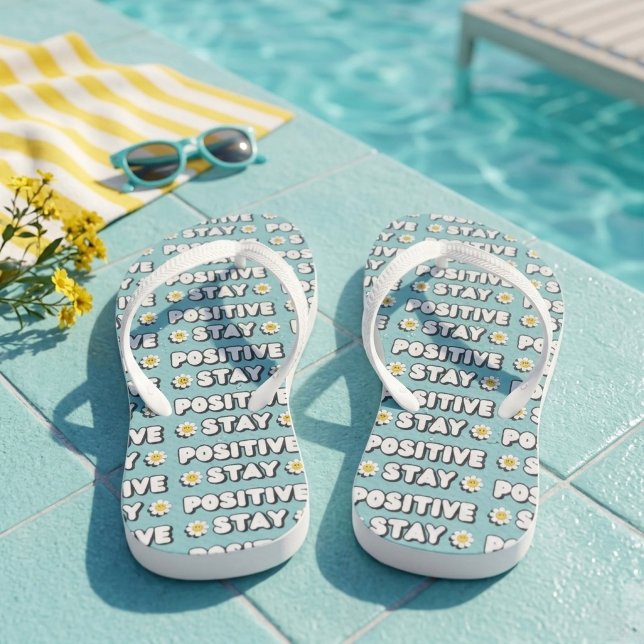 Chanclas Stay Positive (Subido por el creador)