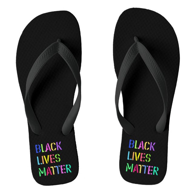 Chanclas Stencil Black Lives Matter 01 Multi Styles (Plantilla)
