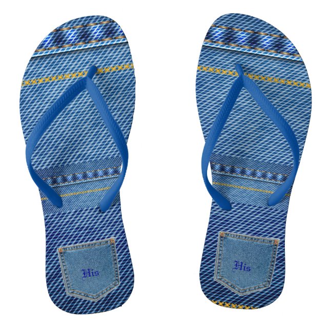 Chanclas Su - Look de jeans (Plantilla)