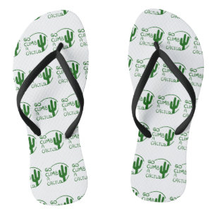 Chanclas Sube un cactus