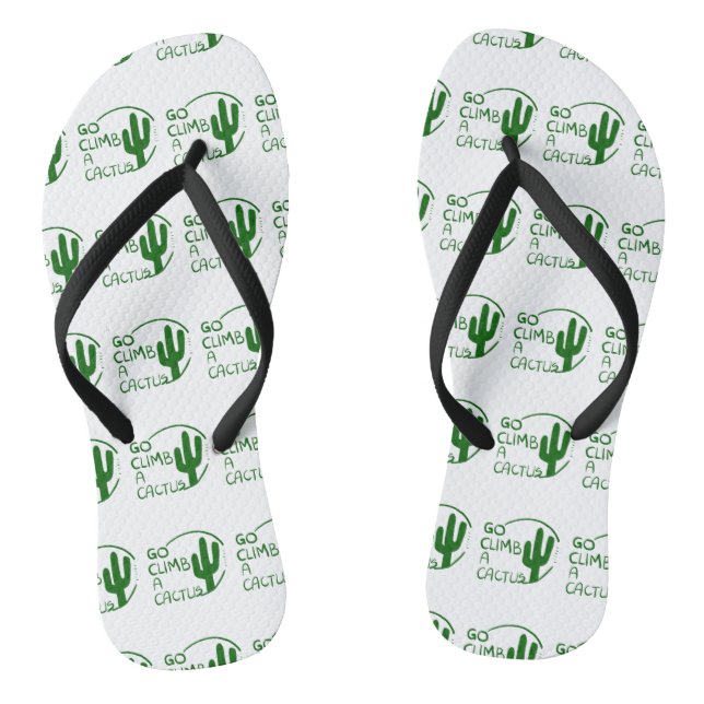 Chanclas Sube un cactus (Plantilla)