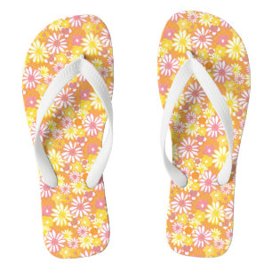 Chanclas Summer Daisies Flip Flops