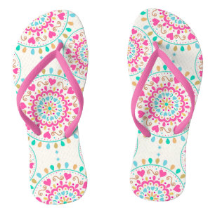 Chanclas Summer Heart Mandala