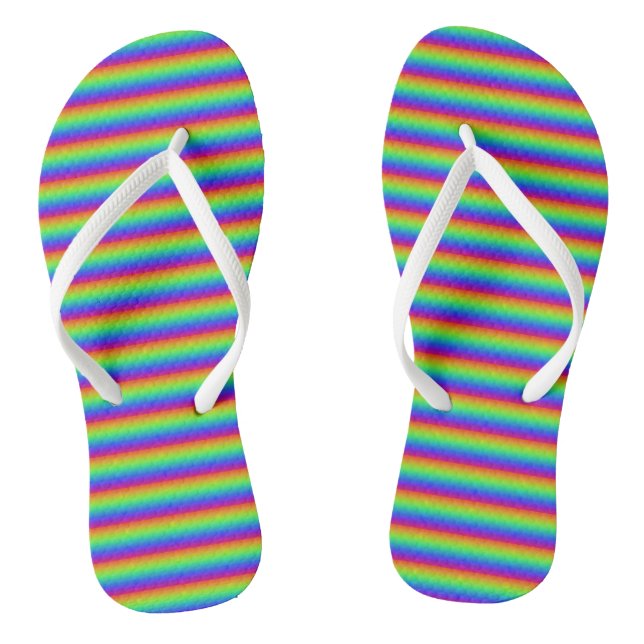 Chanclas Sunny Rainbow Flip Flops (Plantilla)