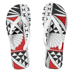 Chanclas Sunrise en rojo al suroeste