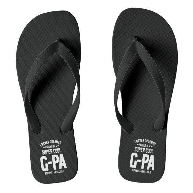 Chanclas Super Guay G-Pa | Regalo del abuelo (Plantilla)