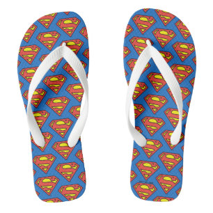 Chanclas Superman S-Shield   Logotipo clásico