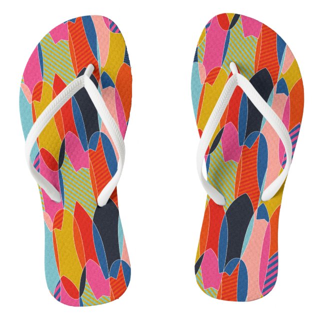 Chanclas Surfboards de colores (Plantilla)
