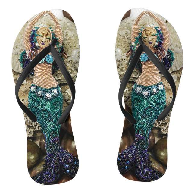 Chanclas Surgir los golpes de la sirena (Plantilla)