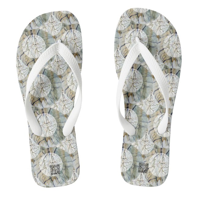Chanclas Susea Blu Studios Shimmer Flip Flops (Plantilla)