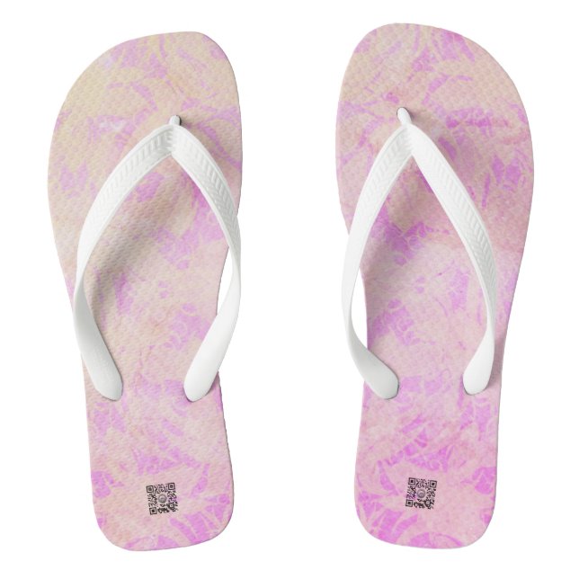 Chanclas Susea Blu Studios Sweet Pea (frambuesa) Flip Flops (Plantilla)