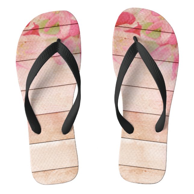 Chanclas tableros de madera (Plantilla)