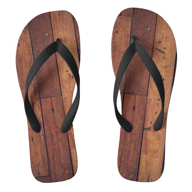 Chanclas tableros de madera (Plantilla)