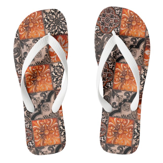 Chanclas Tangerine Tile (Plantilla)