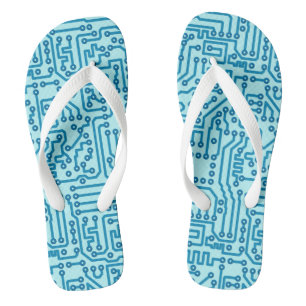 Chanclas Tarjeta de circuito digital electrónica