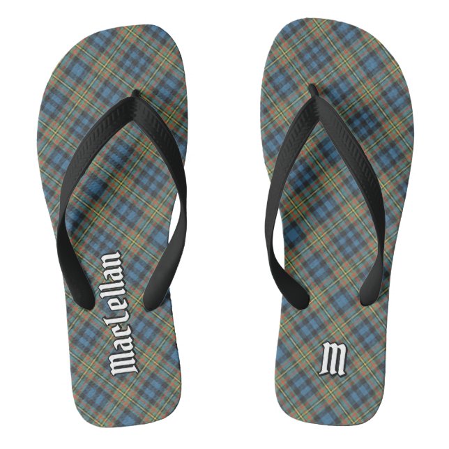 Chanclas Tartan Antiguo del Clan MacLellan (Plantilla)