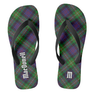 Chanclas Tartan del Clan MacDonell de Glengarry