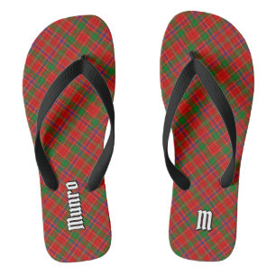 Chanclas Tartan del Clan Munro