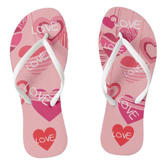 Chanclas Te encanta la colección de regalos Damas Flip Flop (Plantilla)