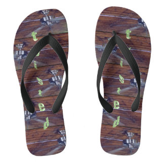 Chanclas Techo de madera, ventiladores cromados