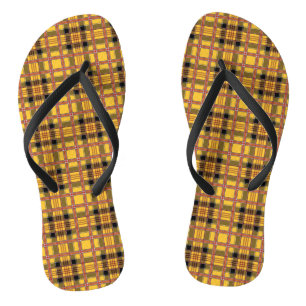Chanclas Tejido de tela de plástico Tiras marrones-52628