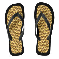 Tejidos Flip Flip Flops de trineo negro con efecto