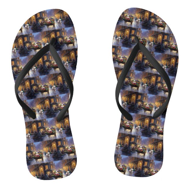 Chanclas Temporada Navideña de Malta (Plantilla)