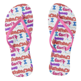 Chanclas Tengo Flip Flops de ensayo