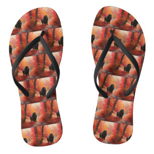 Chanclas Terranova en Otoño Las Hojas Caídas Inspiran