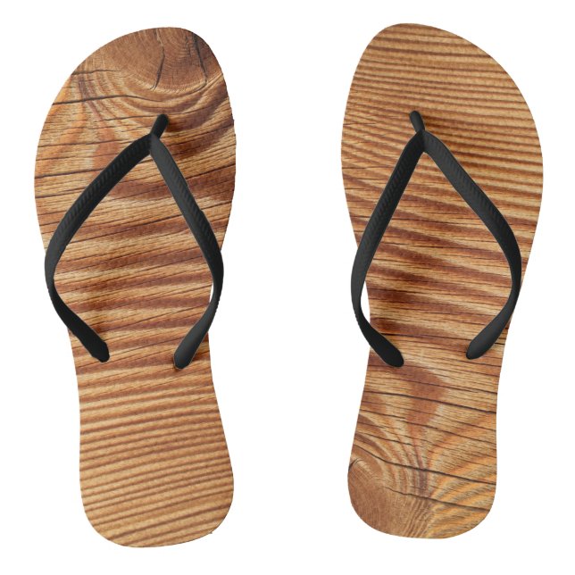 Chanclas Textos marrones del tablero de madera de la natura (Plantilla)