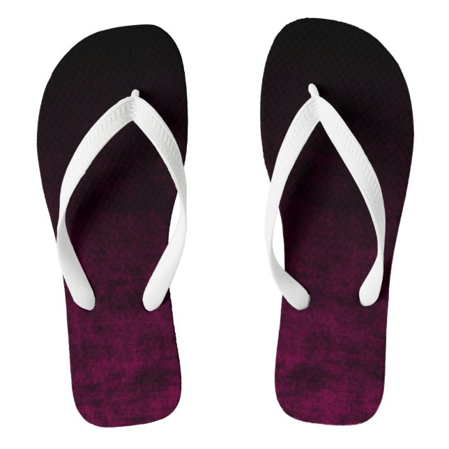 Chanclas Textura de gradiente magenta negro y oscuro (Plantilla)