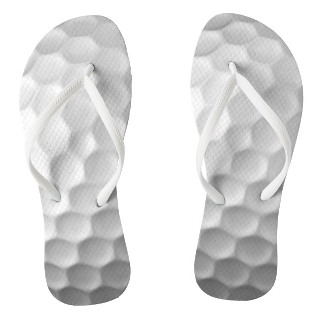 Chanclas Textura de la bola de golf (Plantilla)