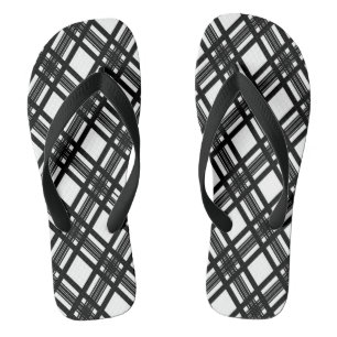 Chanclas Textura de las rayas