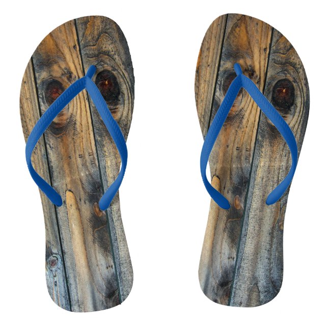 Chanclas Textura de madera única GENIAL (Plantilla)