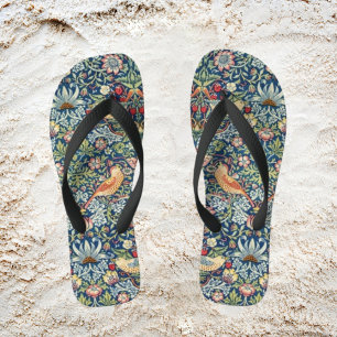 Chanclas Thief de fresa William Morris