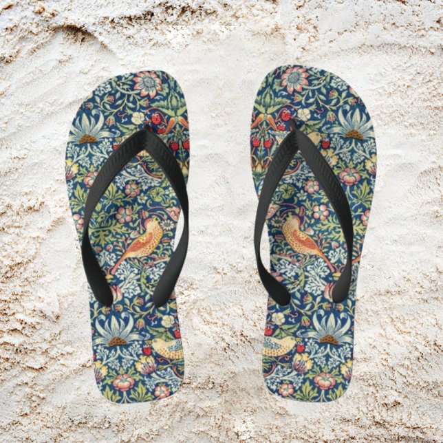 Chanclas Thief de fresa William Morris (Subido por el creador)