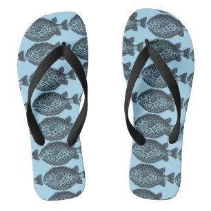 Chanclas Thunder_Cove, pez globo porcupino