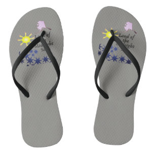 Chanclas Tierra del Sol de Medianoche